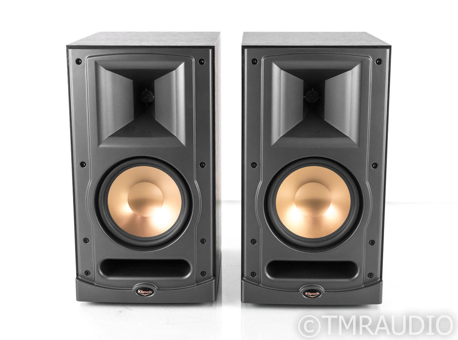 Klipsch Reference Series RB-61 Bookshelf Speakers; Black Ash Pair; Ref IV