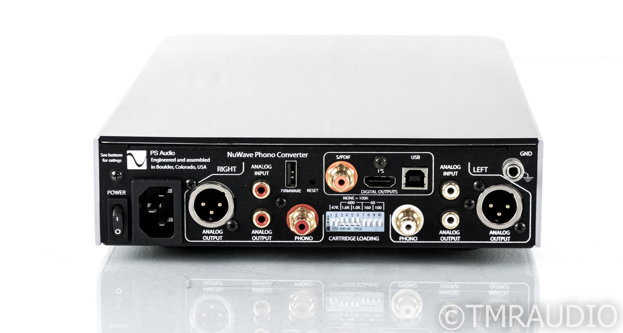 PS Audio NuWave Phono MM / MC Phono Preamplifier; A/D Converter