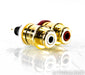 WBT 0705 E Gold-Plated Copper Binding Posts; WBT-0705 Cu; Pair (Never Used)