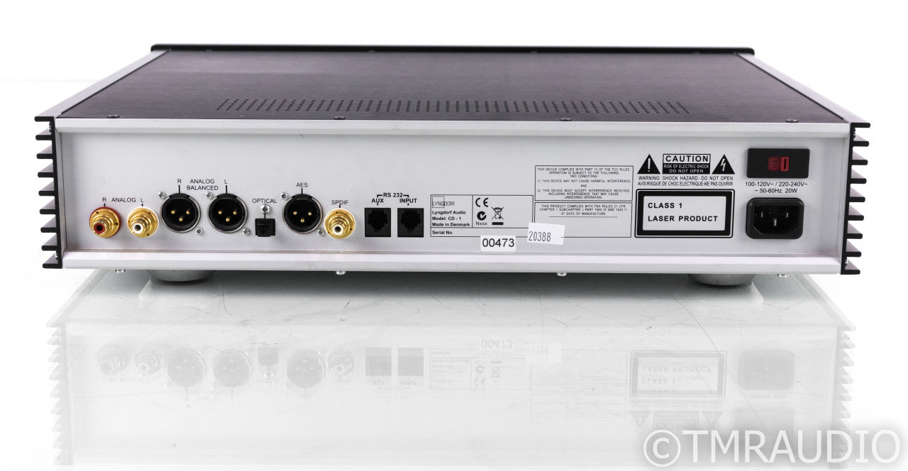 Lyngdorf CD-1 CD Player; Remote