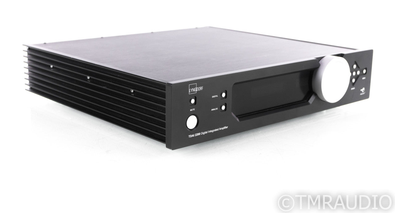 Lyngdorf TDAI 2200 Stereo Integrated Amplifier; TDAI2200; Remote; RoomPerfect