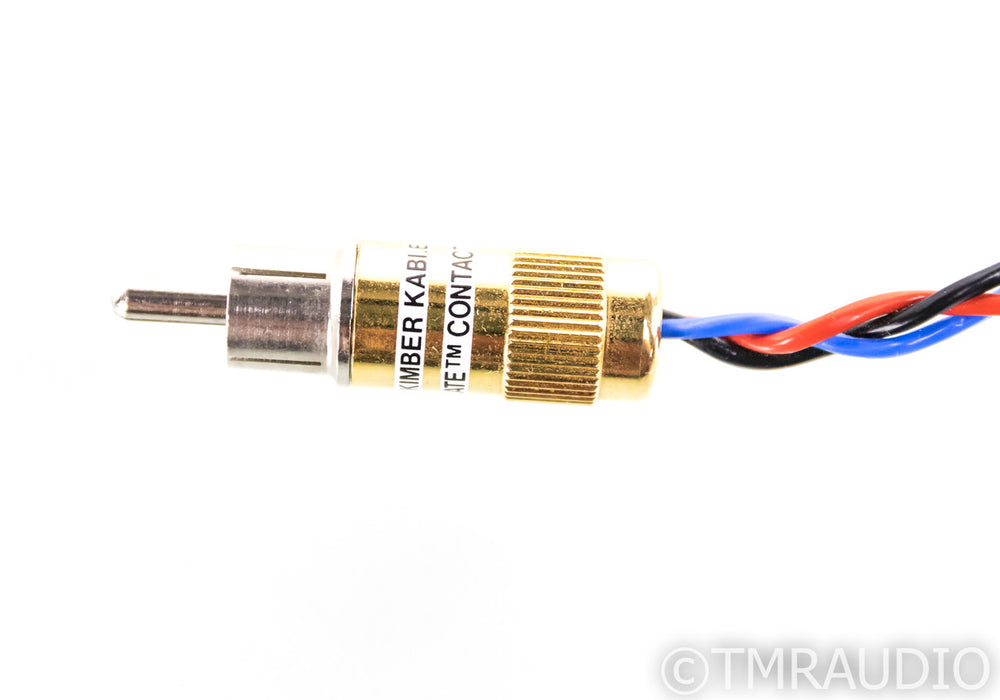 Kimber Kable PBJ RCA Cables; 1m Pair Interconnects