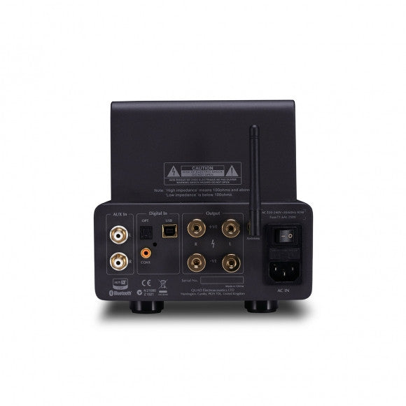 Quad VA-One Stereo Tube Integrated Amplifier / DAC; Lancaster Grey (New)