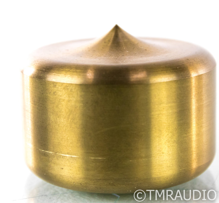Mapleshade Heavyfoot Low 1.5" Brass Isolation Feet; Set of 3; Unthreaded