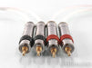 High Fidelity Cables CT-1 Level 1 Speaker Jumper Cables; 18" Pair; CT1