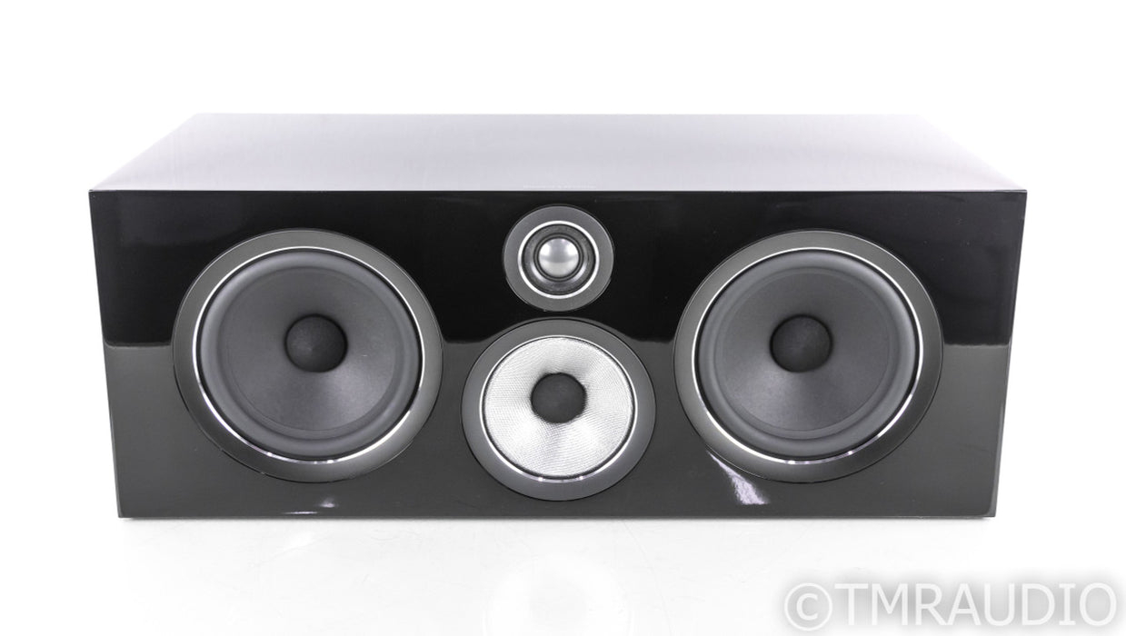 B&W HTM71 S2 Center Channel Speaker; Gloss Black; HTM71S2