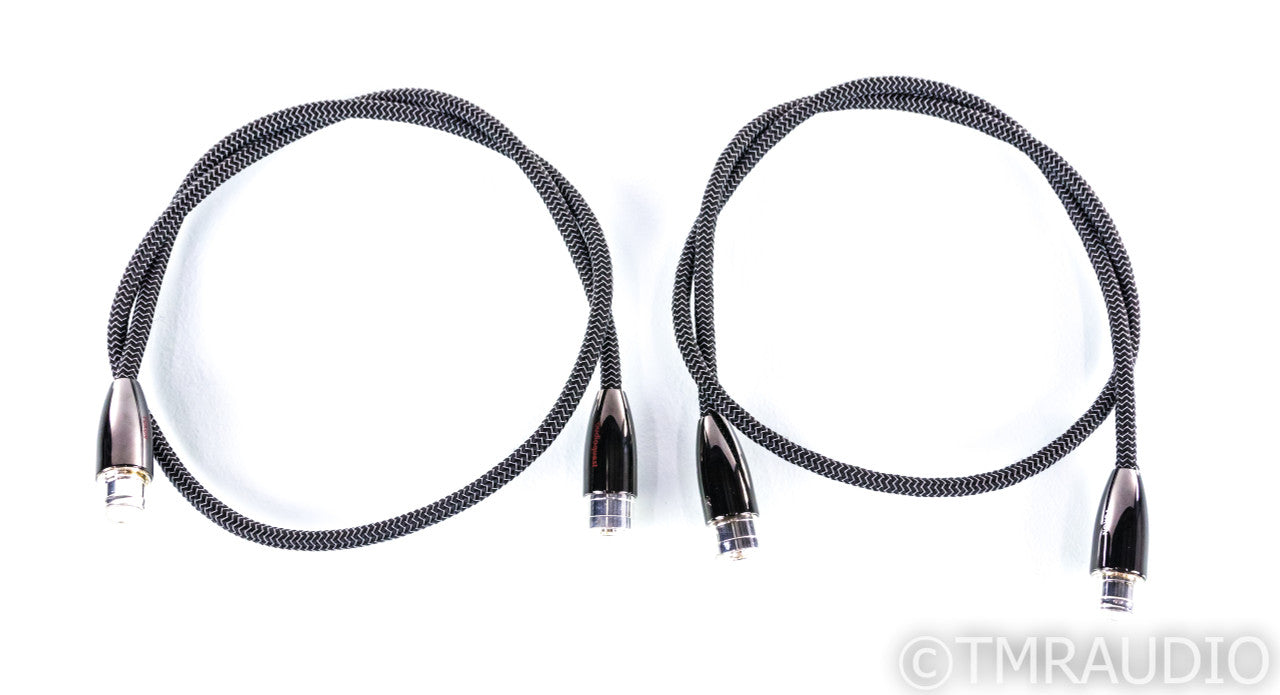 AudioQuest Yukon XLR Cables; 1m Pair Balanced Interconnects