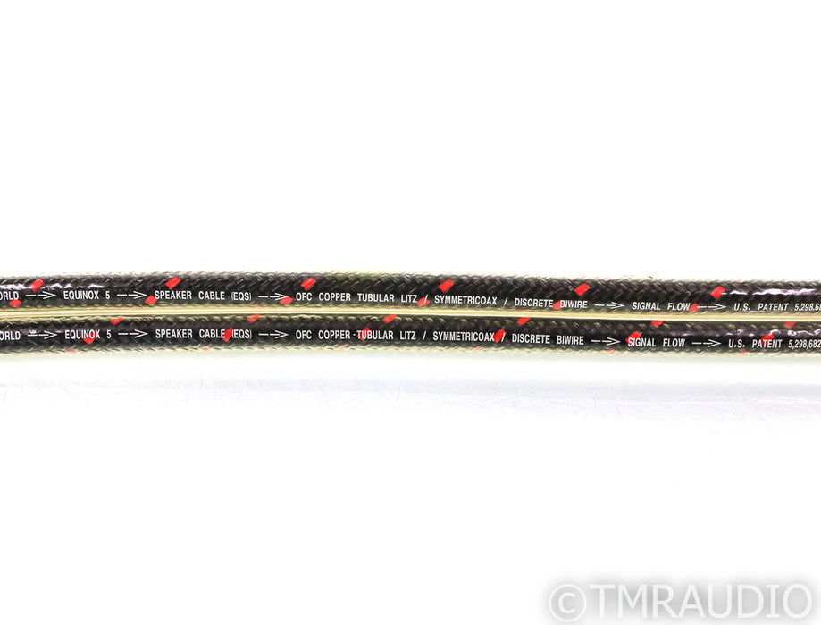 WireWorld Equinox 5 Biwire Speaker Cable; Single; 2m