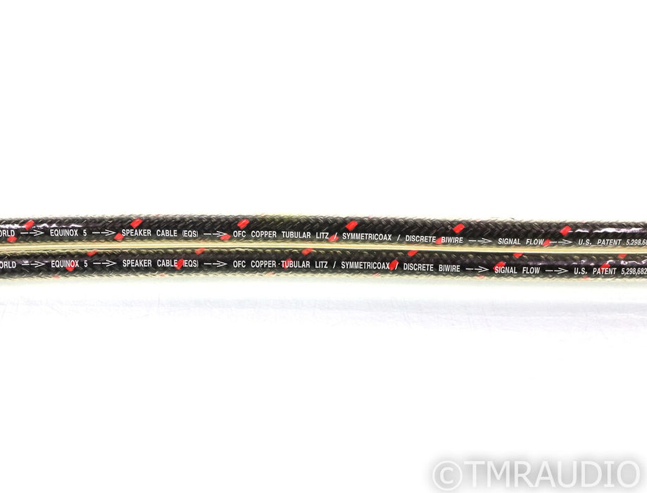 WireWorld Equinox 5 Biwire Speaker Cable; Single 2m Cable