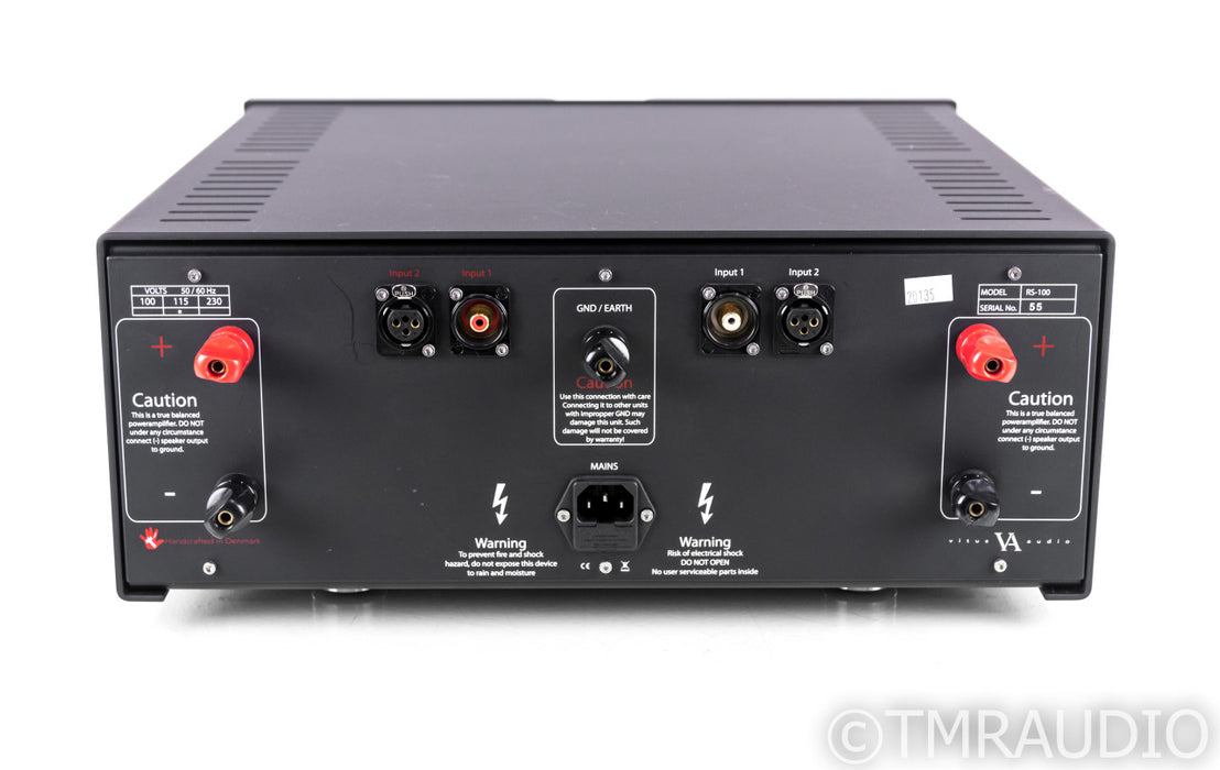 Vitus RS-100 Stereo Power Amplifier; RS100