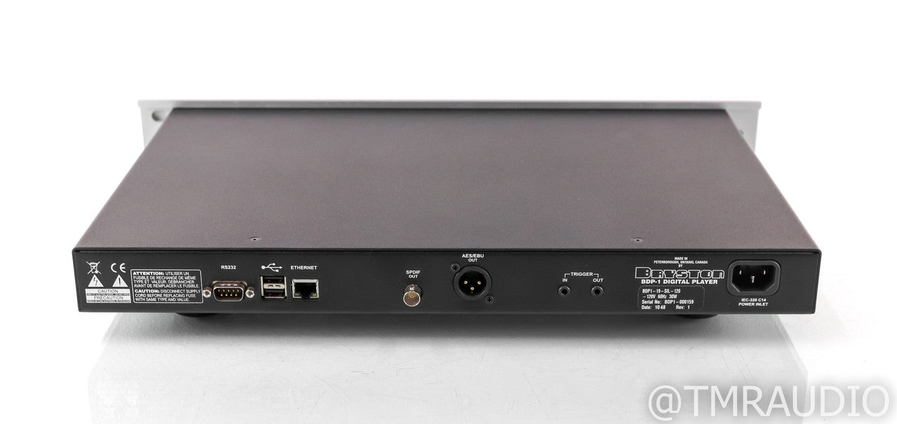 Bryston BDP-1 Network Streamer; BDP1; Silver (No Remote)