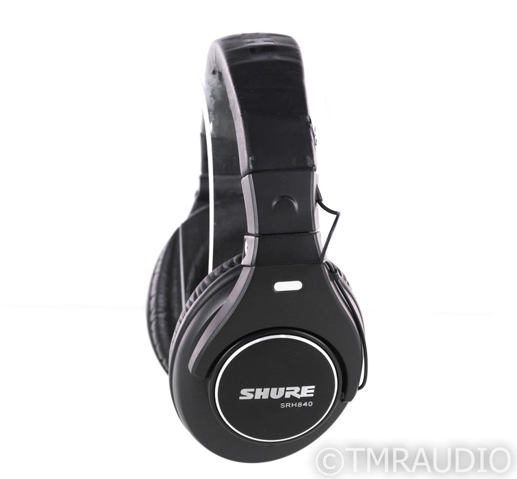 Shure SRH840 Closed Back Dynamic Headphones; SRH-840