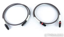 Master Built Audio Standard Series XLR Cables; 1.5m Pair Balanced Interconnects