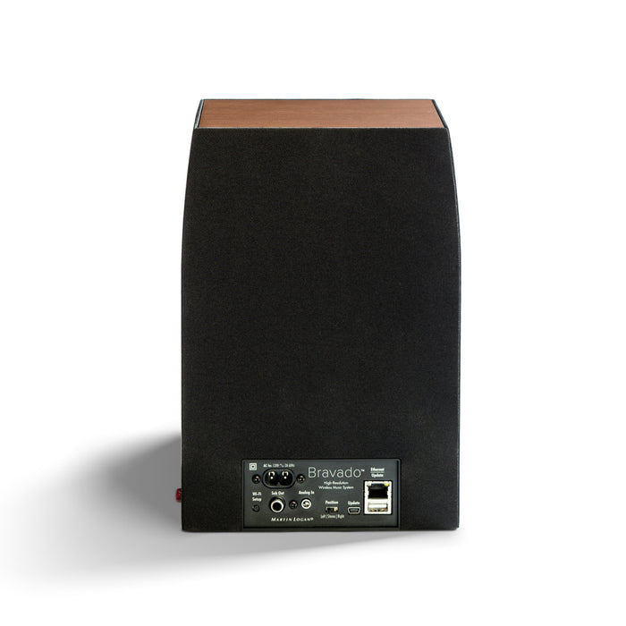 Martin Logan Bravado Wireless Network Speaker; Walnut (New)