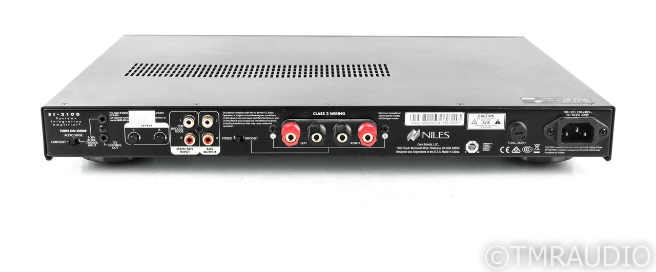 Niles SI-2100 Stereo Power Amplifier; SI2100