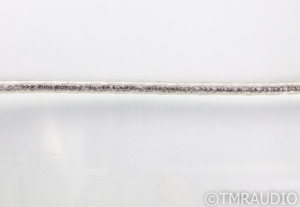 Wireworld Silver Eclipse XLR Cables; 1m Pair Balanced Interconnects