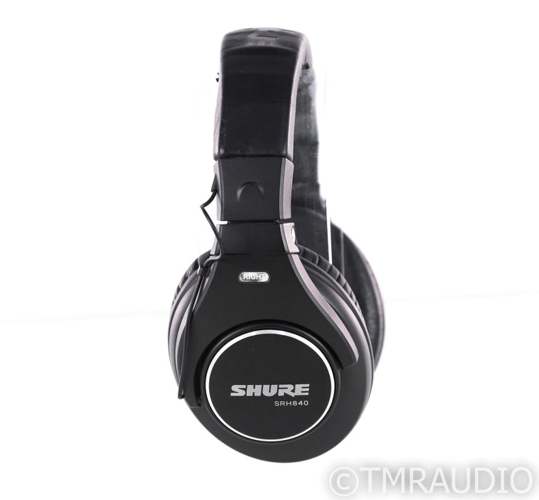 Shure SRH840 Closed Back Dynamic Headphones; SRH-840