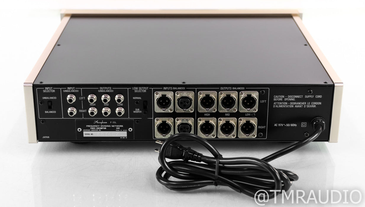 Accuphase F-15L Vintage Frequency Dividing Network; Crossover; F15L; Kensonic