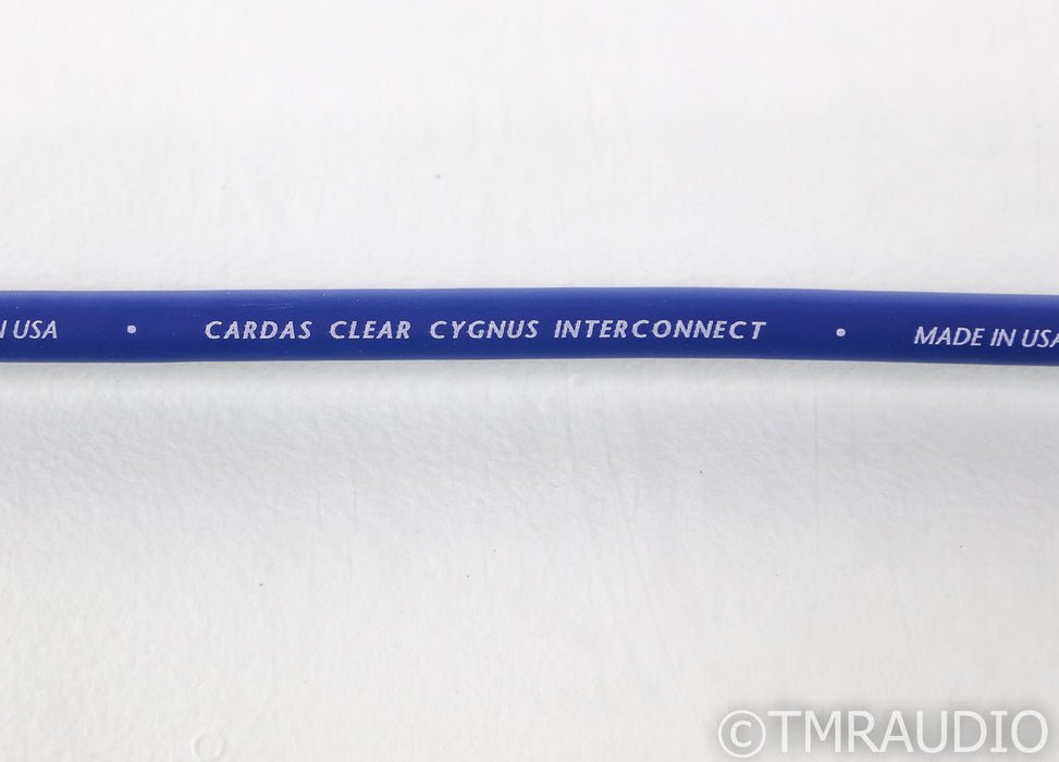 Cardas Clear Cygnus RCA 5-Pin DIN Phono Cable; 1.25m Interconnect