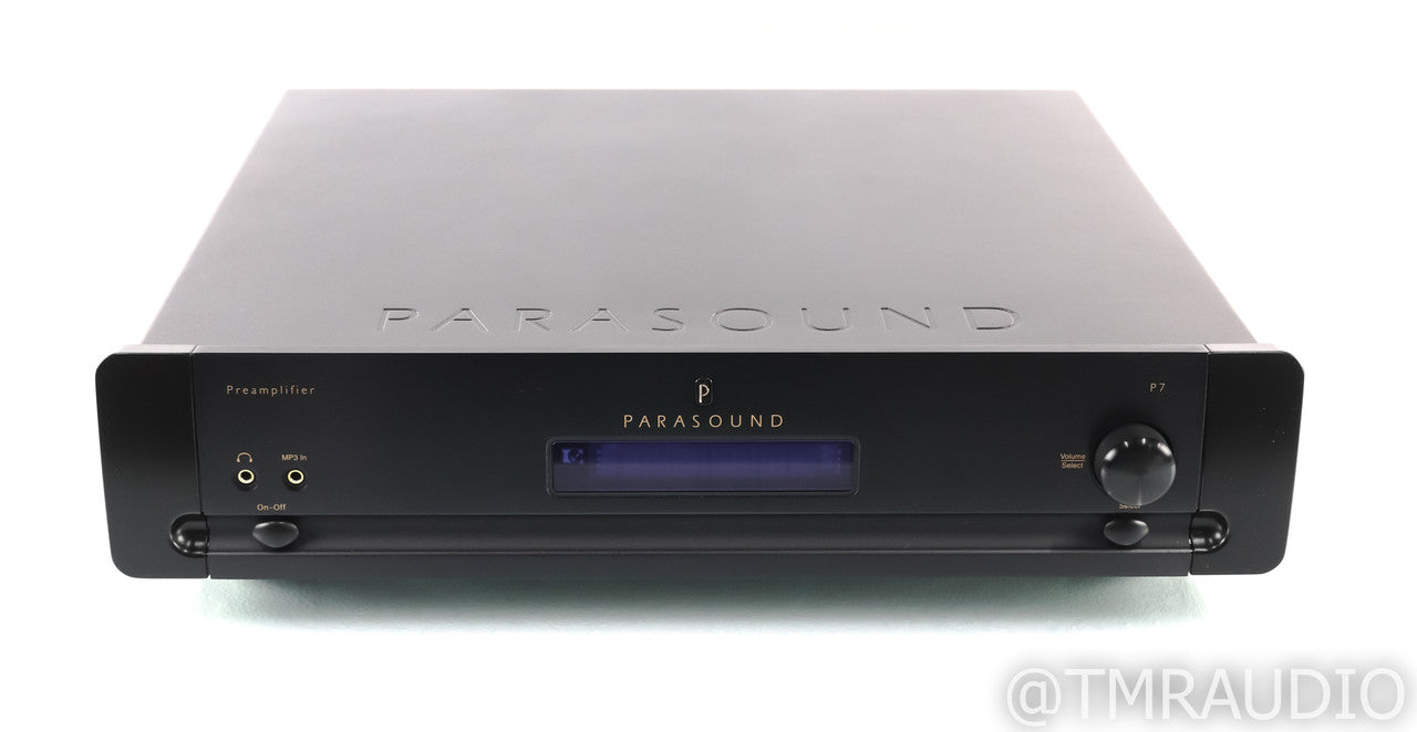Parasound Halo P7 7.1 Channel Preamplifier; P-7; Black; MM / MC Phono; Remote