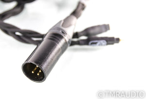 Forza Audio Noir Balanced Headphone Cable For Sennheiser; 8ft; 4-pin XLR Adaptor