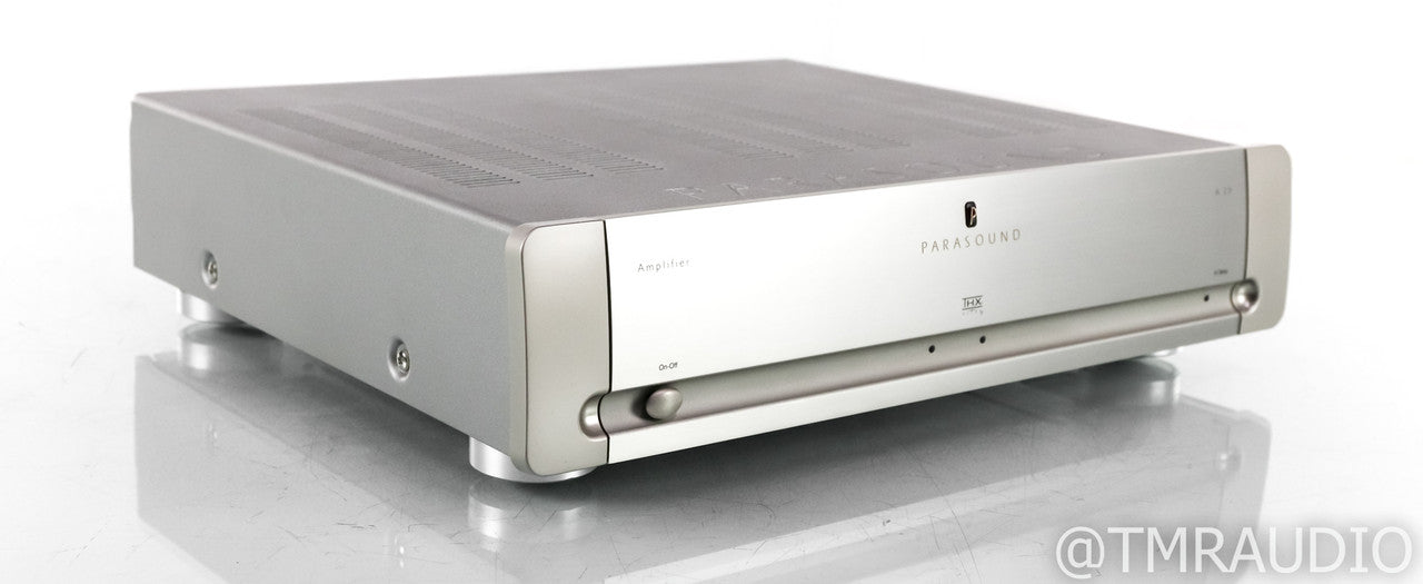 Parasound Halo A23 Stereo Power Amplifier; A-23; Silver (1/4)