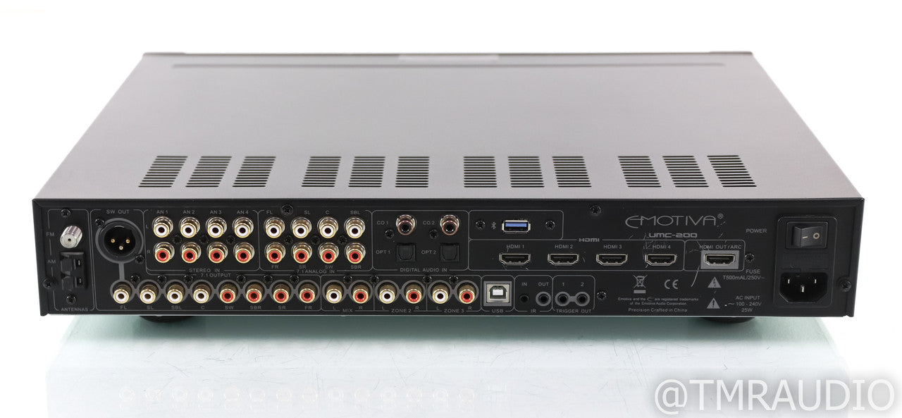 Emotiva UMC-200 7.1 Channel Home Theater Processor; UMC200; Remote