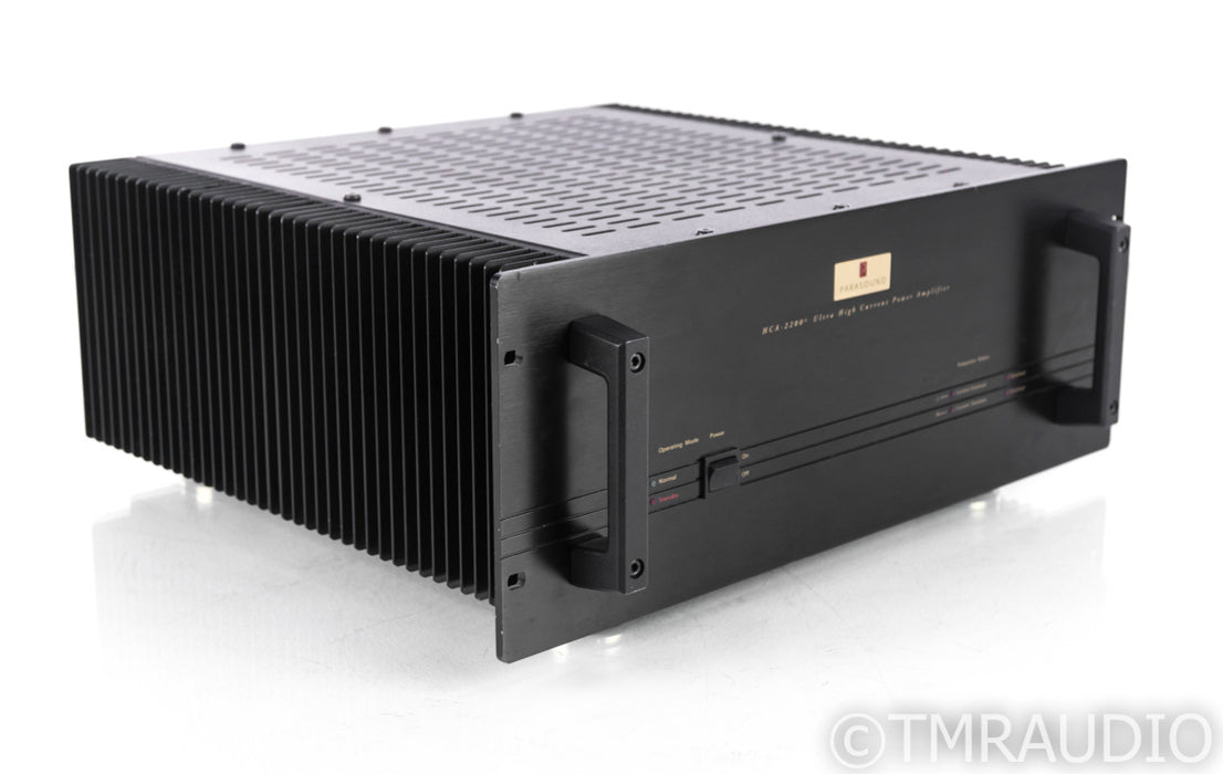 Parasound HCA-2200 MkII Stereo Power Amplifier; HCA2200 Mk2