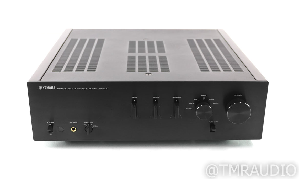 Yamaha A-S1000 Stereo Power Amplifier; AS1000; MM / MC Phono