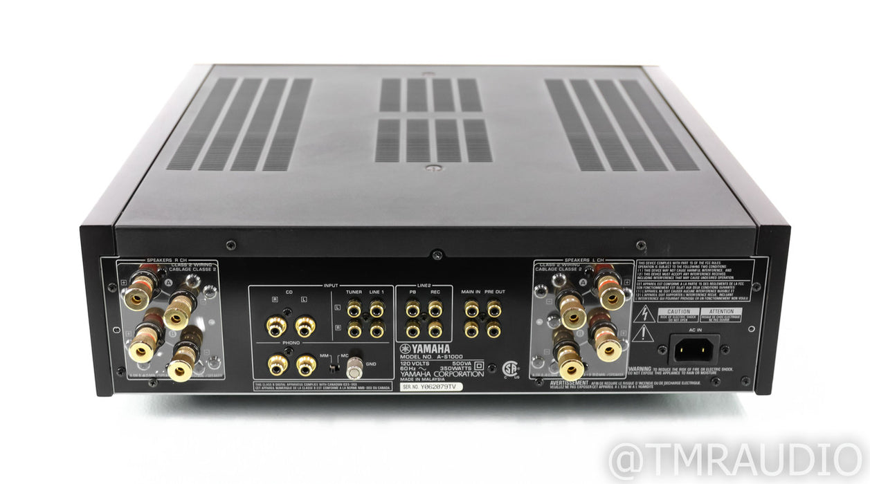 Yamaha A-S1000 Stereo Power Amplifier; AS1000; MM / MC Phono