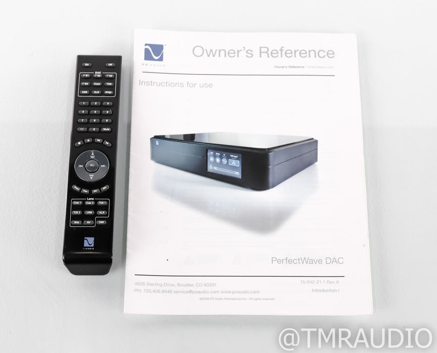PS Audio PerfectWave DAC Mk II; D/A Converter; Bridge I