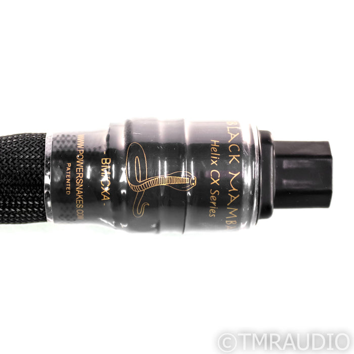 Shunyata Research Black Mamba CX Power Cable; 1.8m AC Cord