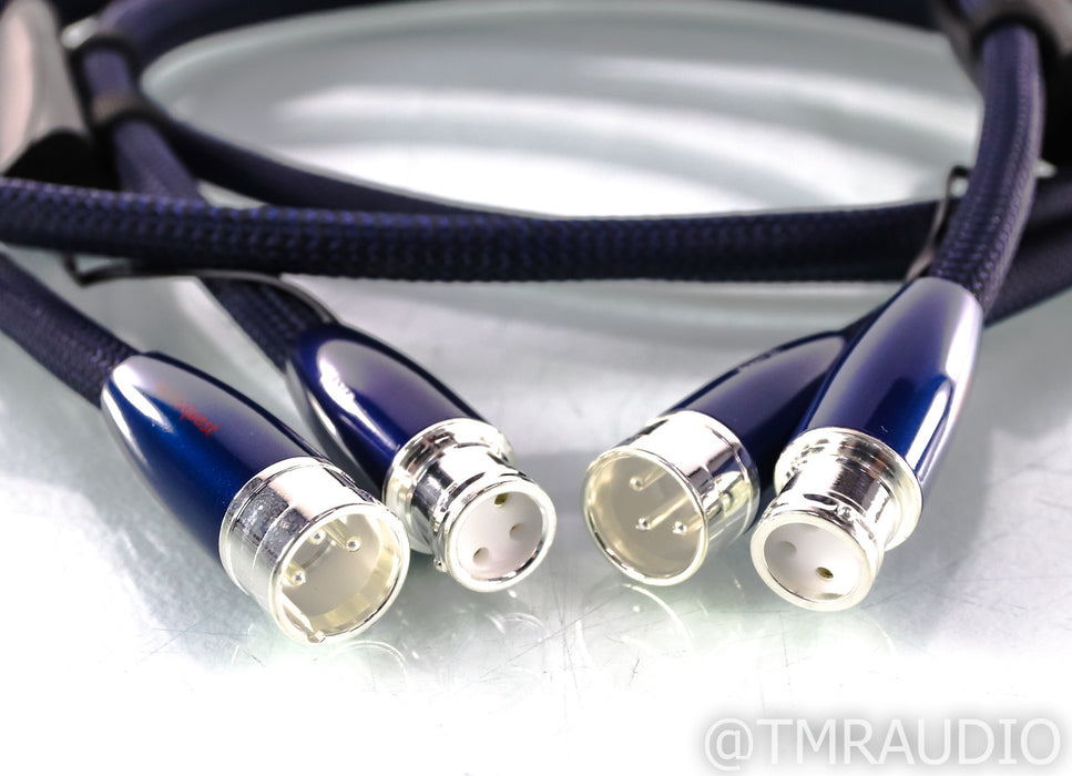 Audioquest Water XLR Cables; 1.5m Pair Balanced Interconnects; 72v DBS (1/3)