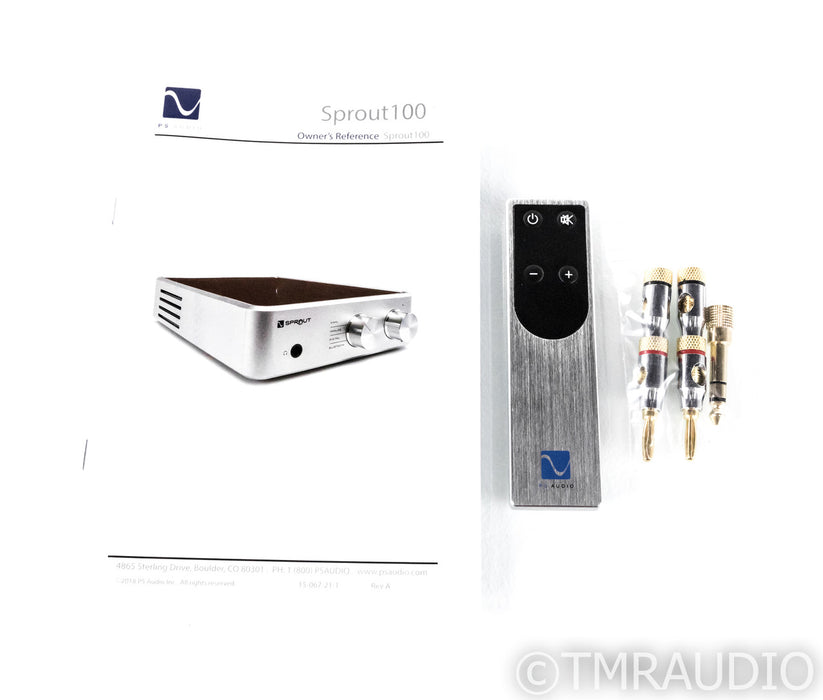 PS Audio Sprout100 Stereo Integrated Amplifier / DAC; MM Phono; Remote