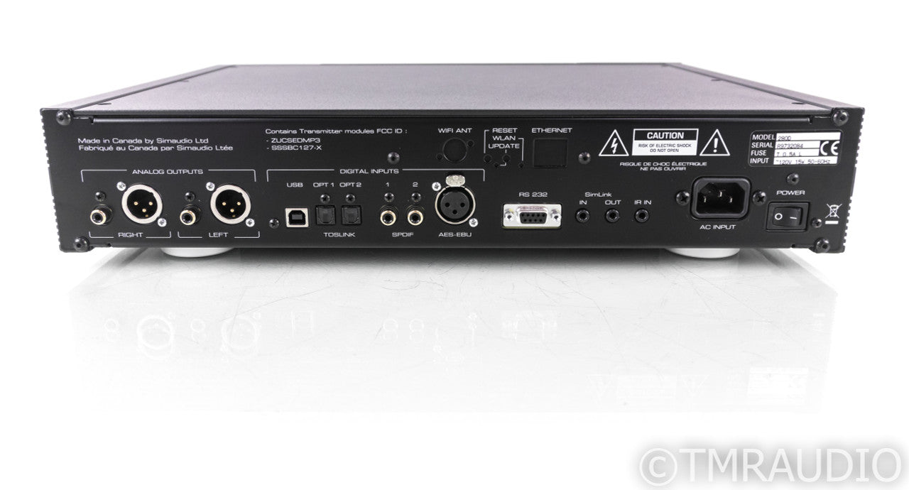 Simaudio Moon Neo 280D DSD DAC; D/A Converter; 280-D; Remote