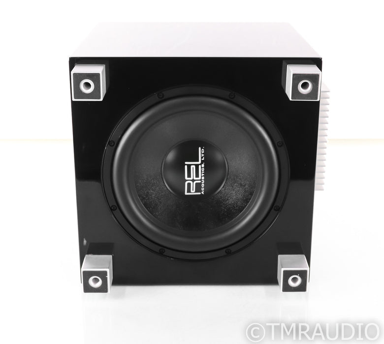 REL Acoustics T/9 10" Powered Subwoofer; Gloss Black; T-9