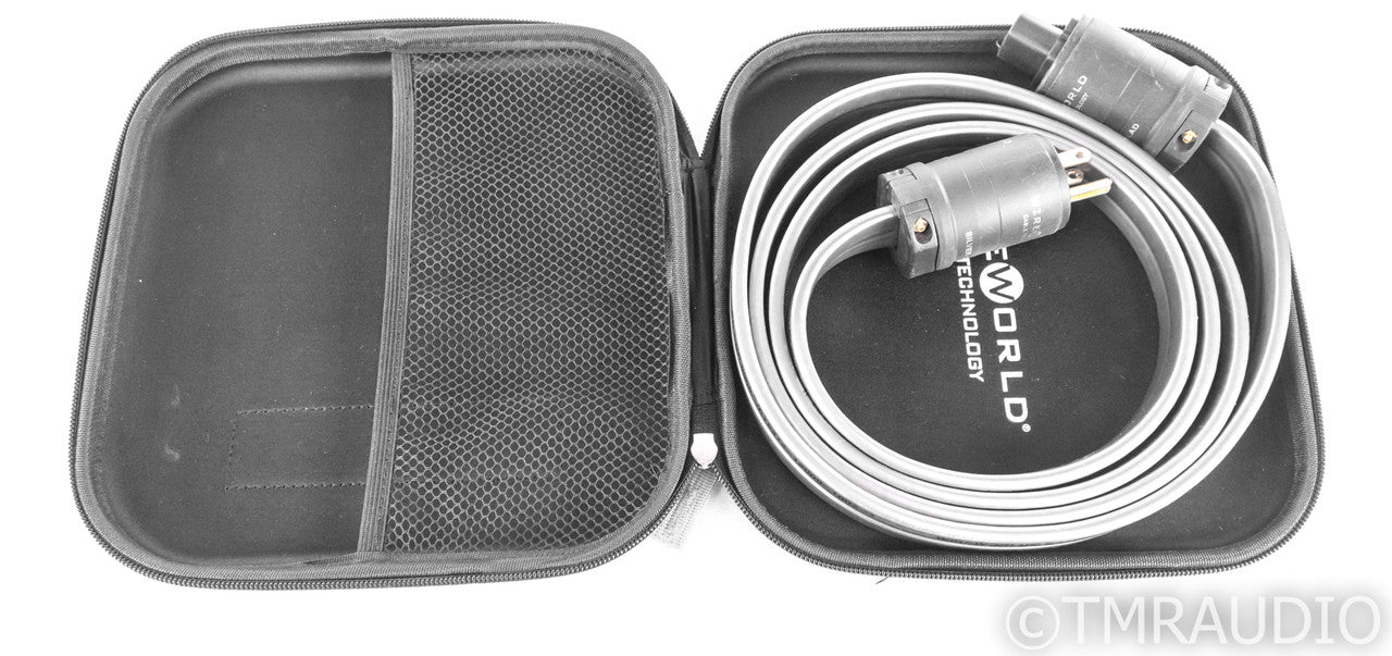 WireWorld Silver Electra 7 Power Cable; 2m AC Cord (Upgraded Terminations)