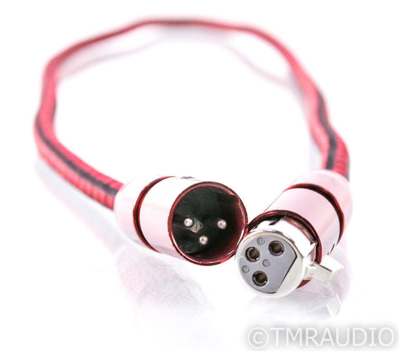 AudioQuest King Cobra XLR Cable; Single 1m Balanced Interconnect