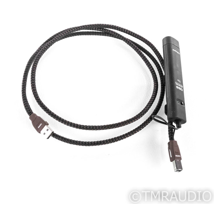 AudioQuest Coffee USB Cable; 1.5m Digital Interconnect; 72v DBS (No Batteries) (1/2)