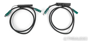 AudioQuest Columbia XLR Cables; 1.5m Pair Interconnects; 72v DBS