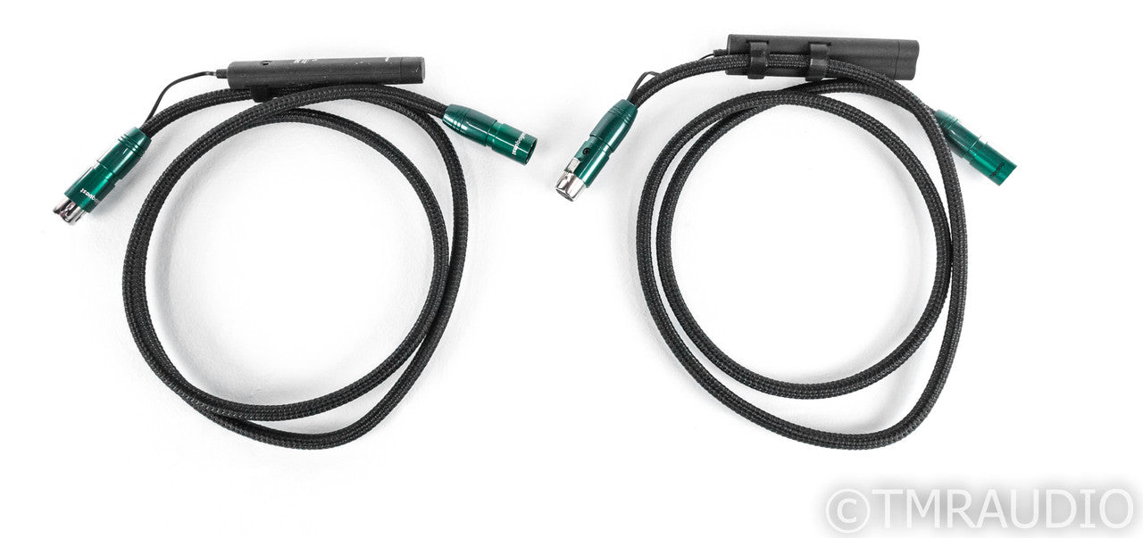 AudioQuest Columbia XLR Cables; 1.5m Pair Interconnects; 72v DBS