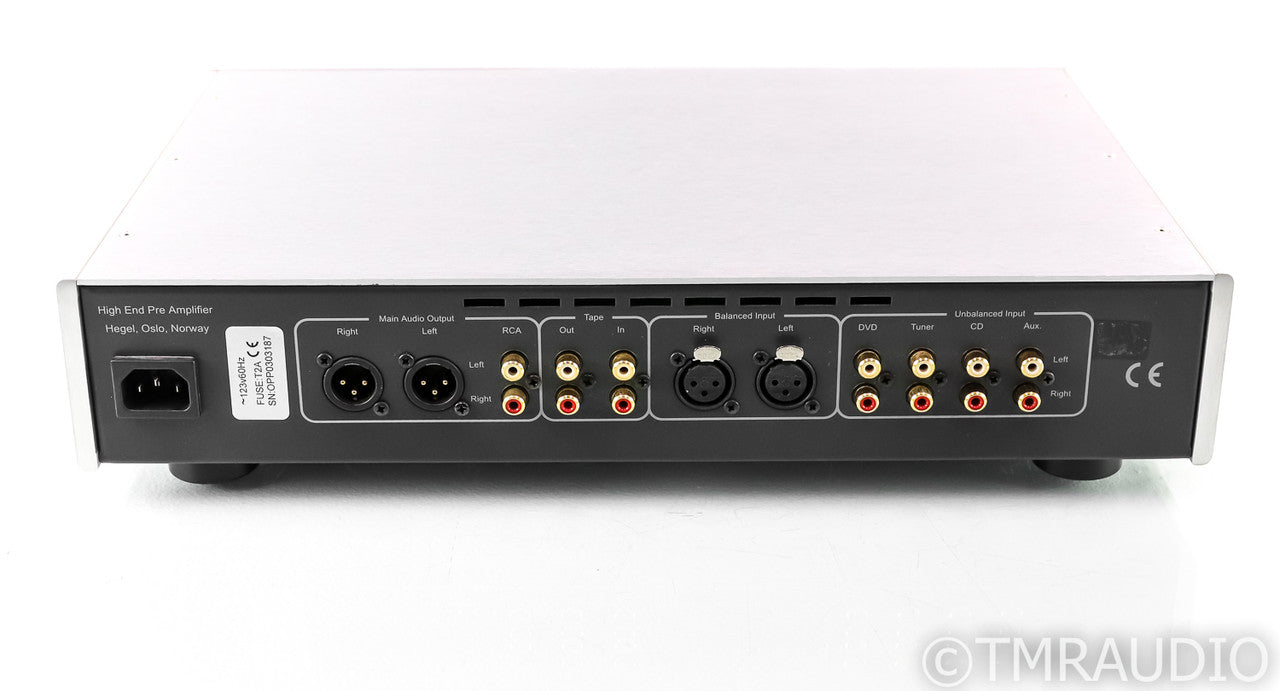 Hegel P4a Stereo Preamplifier; Remote