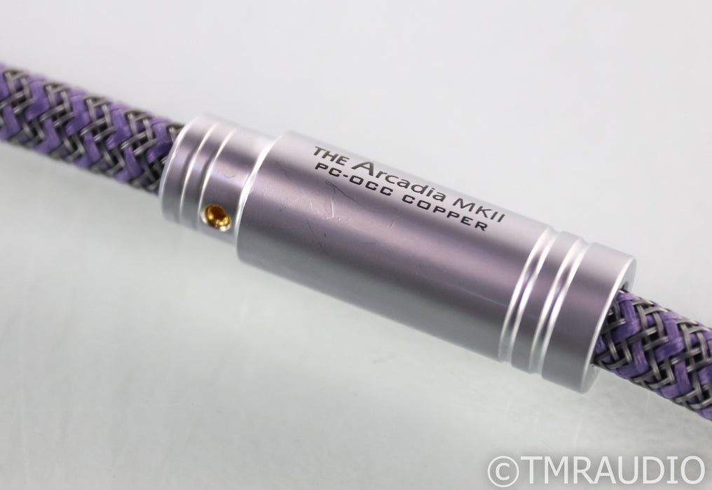 Zavfino 1877 Phono Arcadia MkII PC-OCC RCA Cables; 1.5m Pair Interconnects