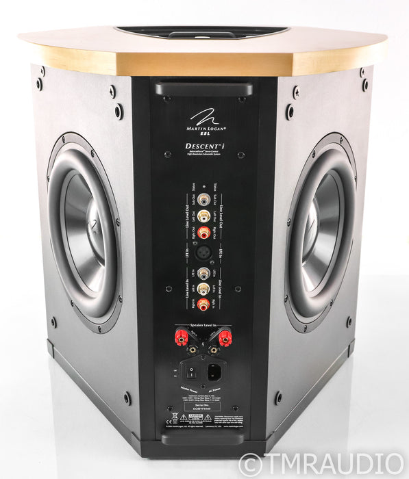 Martin Logan Descent i Triple 10" Powered Subwoofer; Maple