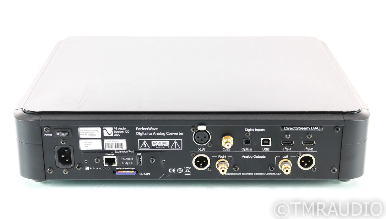 PS Audio PerfectWave DirectStream DAC; Bridge II; Black; Remote (Used)