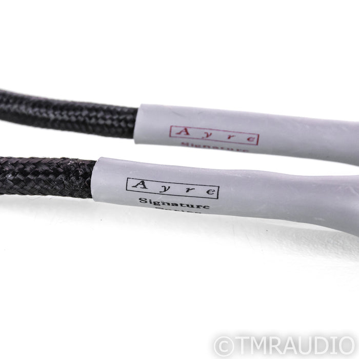 Ayre Acoustics Signature RCA Cables; .5m Pair Interconnects