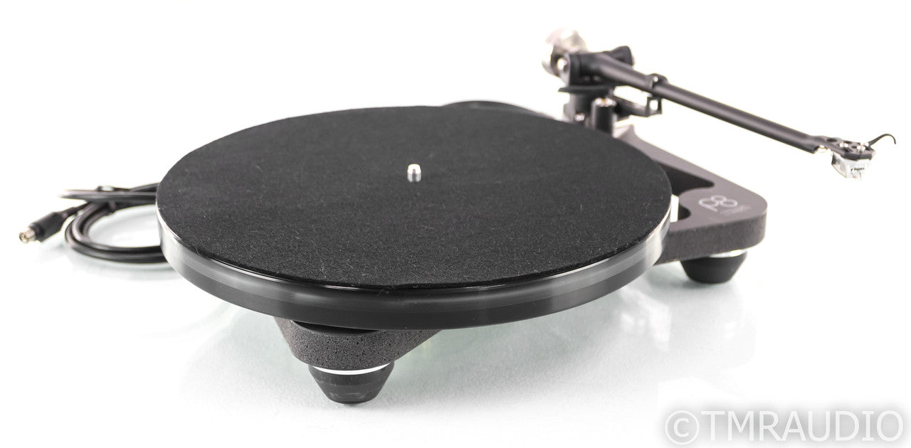 Rega Planar 8 Belt Drive Turntable; Black; P8; Apheta 3 MC Cartridge