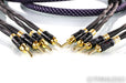 Zavfino 1877 Phono Nova OCC Speaker Cables; 8ft Pair