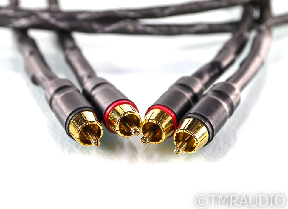 Synergistic Research Alpha Sterling X Series RCA Cables; 1.5m Pair Interconnects