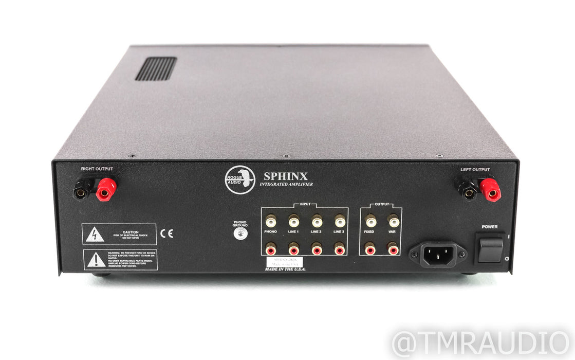 Rogue Audio Sphinx V2 Stereo Tube Integrated Amplifier; MM Phono